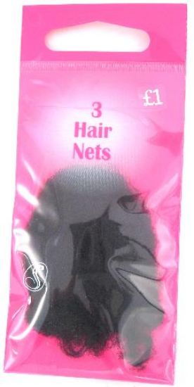 Picture of Serenade - 3 Black Hair Nets