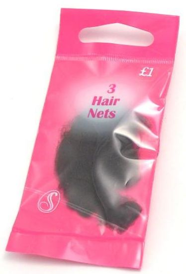 Picture of Serenade - 3 Dark Brown Hair Nets