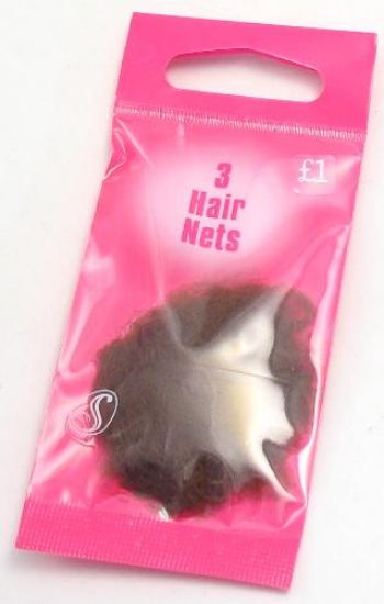 Picture of Serenade - 3 Brown Hair Nets