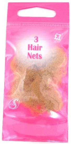 Picture of Serenade - 3 Blonde Hair Nets