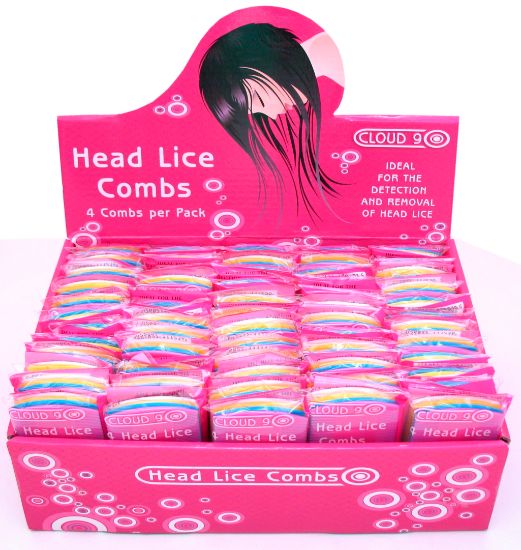 Picture of Cloud Nine - 4 Pack Nit Combs