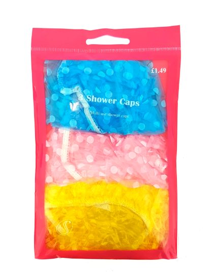 Picture of Serenade - 3 Economy Shower Caps