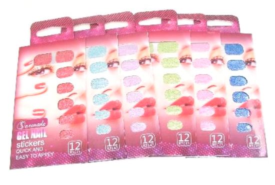 Picture of Serenade - Gel Stick On Nail Strips