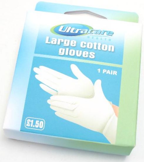 Picture of Ultracare - Cotton Gloves - Large