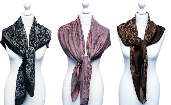Picture of Believe -  Floral Print Scarf