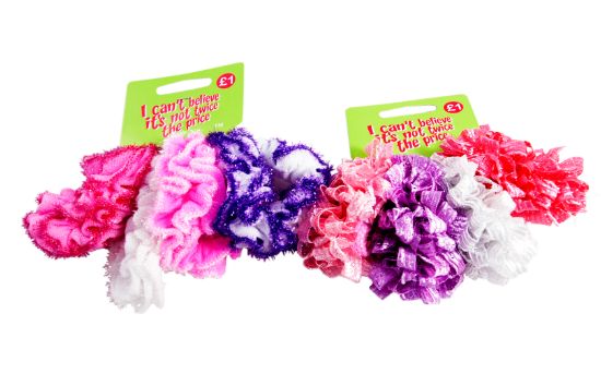 Picture of ICB - 4 Ruffle Elastics