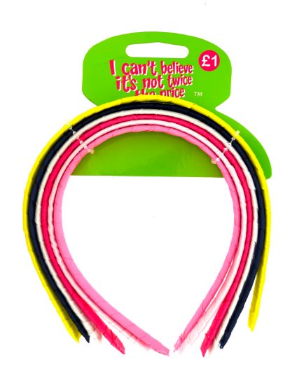 Picture of ICB - 6 Pack Ribbon Alice Bands