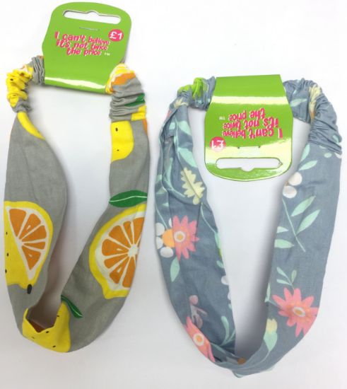 Picture of ICB - Cotton Pattern Bandeau Headbands