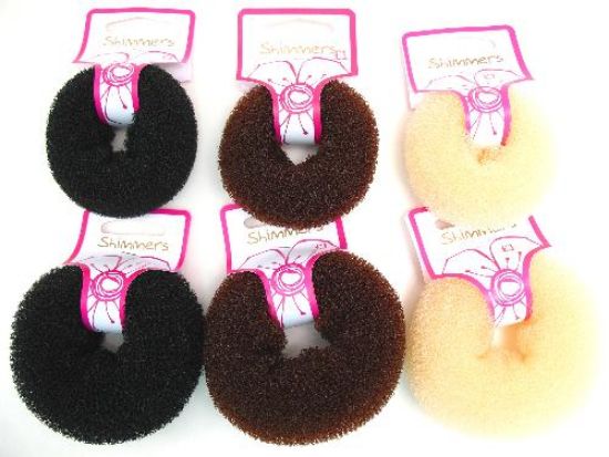 Picture of Shimmers - Bun Ring - Brown/Black/Blonde