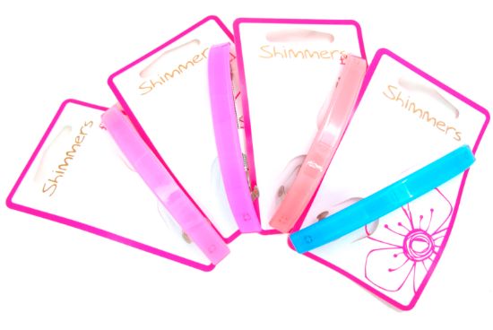 Picture of Shimmers - Pastel Thin Barrettes