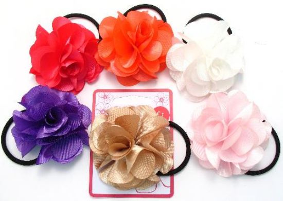 Picture of Shimmers - Flower Hair Clip/Elastics