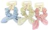 Picture of Shimmers - Ribbed Bow Scrunchies Pastel