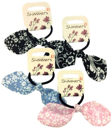 Picture of Shimmers - Floral Bow Elastics