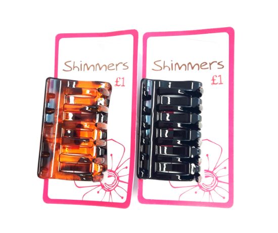 Picture of Shimmers - Black/Tort Claw 6cm