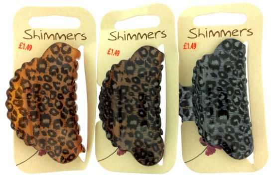 Picture of Shimmers - Animal Print Claw 9cm
