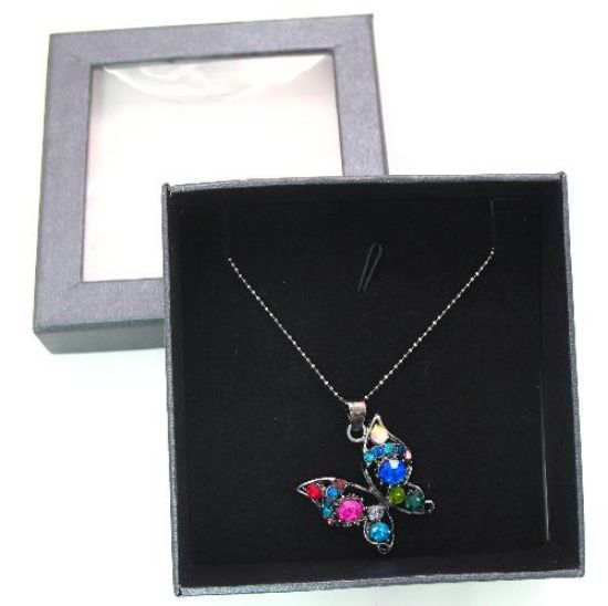 Picture of Colourful Butterfly Necklace