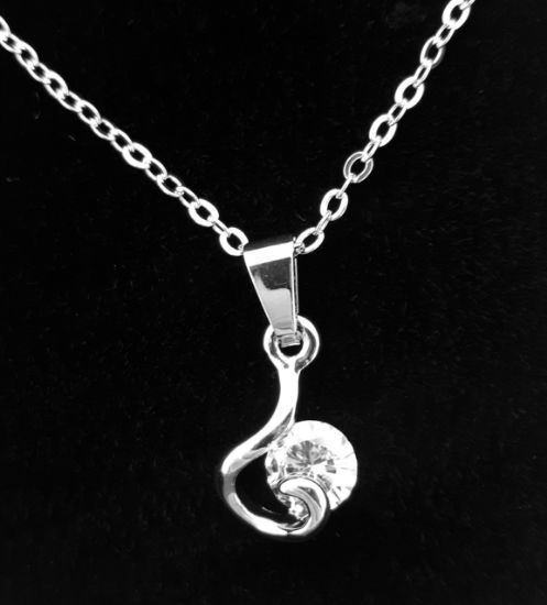 Picture of Diamante Drop Necklace
