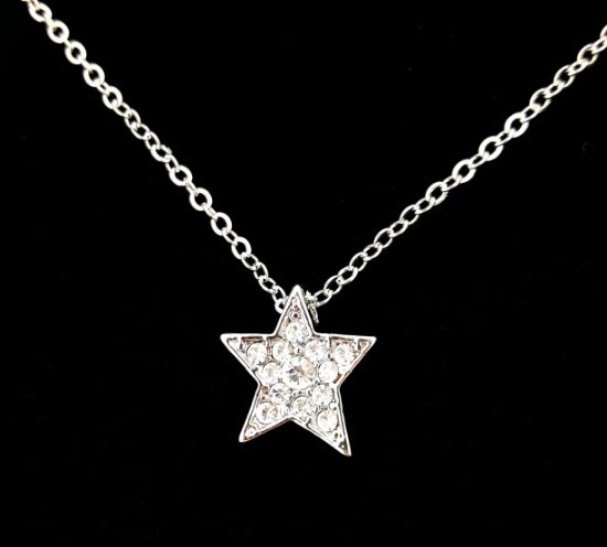 Picture of Diamante Studded Star Necklace