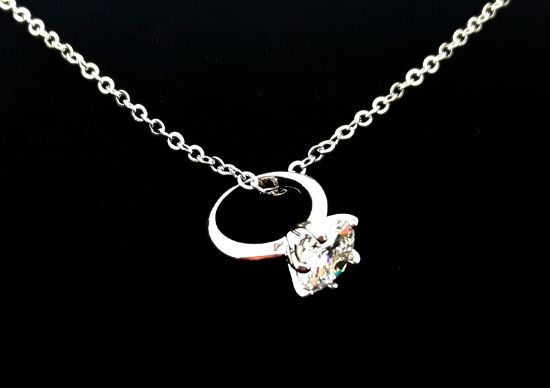 Picture of Diamante Ring Necklace