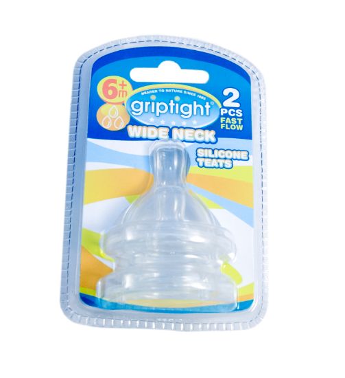 Picture of Griptight Wide Neck Silicone Teat Fflow