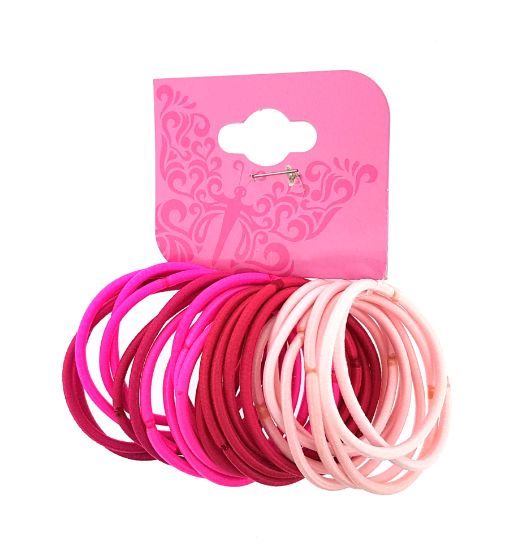 Picture of Mixed Pink Elastics