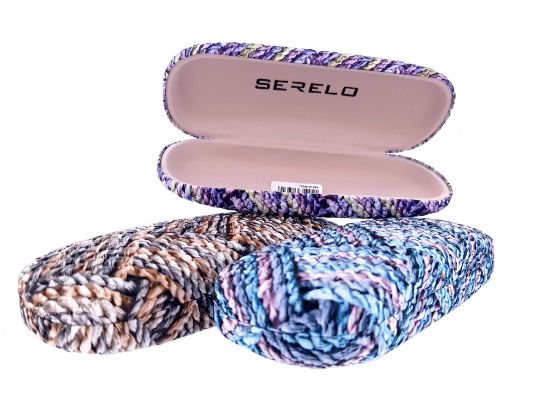 Picture of Serelo - Textured Yarn Hard Glasses Case