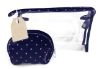Picture of Crown Print Twin Pack Bag Set 7x26x18cm