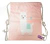 Picture of Llama Design Lrge Drawstring Bag 32c40cm