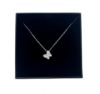 Picture of Diamante Studded Butterfly Necklace