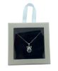 Picture of Large Diamante Butterfly Necklace