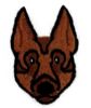 Picture of E&A - German Sheppard Facecloth